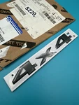 Oem 2017 - 2022 Jeep Grand Cherokee 4X4 Rear Emblem Neutral Gray 55112903AB. Fixed Price $39.99.