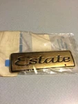 Nos Oem Ford Mercury Estate Name Plate Villager XF5Z1220980CAA Emblem. Fixed Price $17.95.