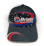 Nascar Bristol Motor Speedway Star Design Adjustable Hat Cap Black. Fixed Price $15.90.
