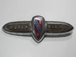 Vtg 1939 Buick Eight Special Trunk Lid Emblem 1320553 Badge Metal Chrome Gas Oil. Fixed Price $99.95.