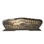 1955-1956 Bel Air Gold Tone Chevrolet Emblem Badge Metal 3725209 Oem Used. Fixed Price $24.95.