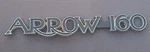 1976-80 Plymouth ARROW-160 Emblem Name Plate Badge MB061686. Fixed Price $27.99.
