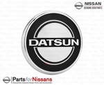 Genuine Nissan Datsun 1970-1974 240Z Chrome Hood Bonnet Logo Emblem Badge. Fixed Price $87.36.