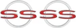1964 Impala Ss Quarter Panel Emblems. Fixed Price $57.99.