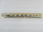 Quattroporte, Rear "maserati" Script Emblem, New, P/n 89095700. Fixed Price $55.00.