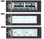 Hks Logo Sticker Carte Black. Fixed Price $49.99.