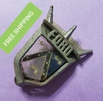 BIN6 55 1956 1957 1958 Ford Crown Victoria Thunderbird Emblem Bezel BN-7925666-B. Fixed Price $18.99.