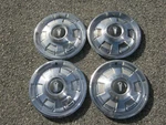Factory 1968 Plymouth Barracuda Belvedere Valiant 14 Inch Hubcaps Wheel Covers. Fixed Price $57.20.