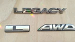 2001 - 2004 Subaru Legacy Awd Chrome Rear Trunk Emblem Badge Logo Nameplate. Fixed Price $19.99.