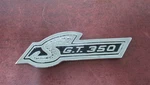 1968 Shelby GT350 New Right Dash Emblem - Sample. Fixed Price $150.00.
