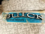 Buick" Emblem 1973 Century Nos Part # 1242432. Fixed Price $247.00.