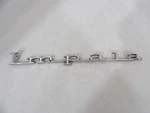 1967 Chevrolet Impala Oem Quarter Panel Nameplate Emblem. Fixed Price $19.99.