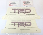 Toyota Fj Cruiser Special Edition C-pillar Trd Decal Set Of PT747-35110-02. Fixed Price $499.99.