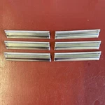 Vintage 1930 's 1940 4" Stainless Accent Moulding Trim Set Hupp Buick Gm. Fixed Price $34.99.