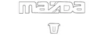 Genuine Mazda Deck Lid Emblem BN8V-51-710A. Fixed Price $23.64.