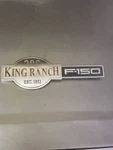 2004-2008 Ford F-150 King Ranch Emblem Badge Tailgate Fender 5L34-16B114-AA. Fixed Price $19.00.