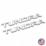 2PCS 07-14 Oem Chrome Tundra Letter Side Door Tailgate Nameplate Emblem Badge. Fixed Price $29.99.