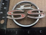 Chevrolet Impala Circa '62 Quarter Panel Emblem 3813889 (6730. Fixed Price $20.00.