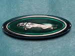 1997-2002 Jaguar XK8 Left Side Fender Emblem Green Logo Badge HJA5771AA Oem. Fixed Price $68.00.