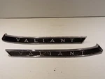 1963 Plymouth Valiant Roof Pillar Emblems Oem 2243294 2243295. Fixed Price $199.98.