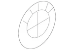Genuine Bmw Center Cover 36-13-1-181-081. Fixed Price $12.58.