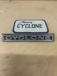 Mercury Cyclone Badge. Fixed Price $25.00.