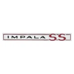 Oer "impala Ss" Trunk Lid Emblem. Fixed Price $80.30.