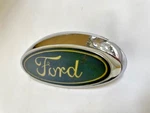 Ford E4HT-16637-BA Emblem Name Plate Oval X Inch Metal, Chrome Vintage. Fixed Price $28.45.