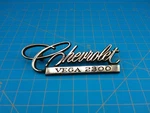 Vintage Chevrolet Vega 2300 Script Emblem Badge 9870383 Oem Gm Classic Car Part. Fixed Price $51.99.