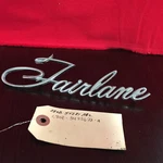 Nos Ford 1968 1969 1970 Fairlane Quarter Panel Name Script C8OZ-5425622-A. Fixed Price $55.00.