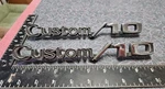 Chevrolet Chevy Truck Custom Fender Emblems Nice Part # 3944759 C/10 K/10. Fixed Price $56.00.
