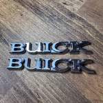 1971 1972 Buick Fender Or Trunk Emblems 3/4 Long. Fixed Price $30.00.