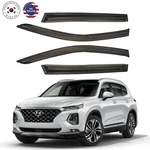 4X For Hyundai Santa Fe 2013-2018 Window Visors Rain Guards Deflectors. Fixed Price $26.98.