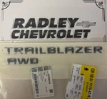 New Oem 21-23 Trailblazer Lift Gate Exterior Trim- Nameplate Gmc 42764316. Fixed Price $57.99.