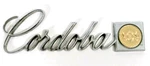 1975-1979 Chrysler Cordoba Emblem Front Fender Part # 180140. Fixed Price $15.75.