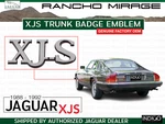 New Jaguar Trunk Badge Emblem "xjs" 1988-1992 BCC3665 Oem. Fixed Price $136.28.