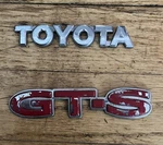 Free Shipping Oem 00 01 02 03 04 05 Toyota Celica Gts Gt-s Rear Emblem Badge Set. Fixed Price $14.99.