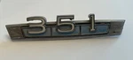 1969 Ford Torino 351 Fender Badge Emblem C9GB-16C144-A Nice Used Condition. Fixed Price $28.00.