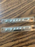 Two 2015-2021 Dodge Awd Emblem Badge Nameplate Oem Mopar 68216158AB. Fixed Price $29.95.