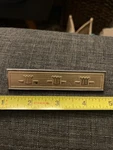 Mopar 1967 Chrysler Newport Custom - Inner Door Emblem P/n 2789683 Nice. Fixed Price $14.99.