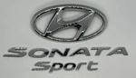 2015 - 2017 Hyundai Sonata Sport Chrome Rear Trunk Emblem Logo Badge Nameplate. Fixed Price $34.99.