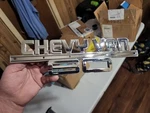 Nos 1985-1989 Chevrolet Chevy Van 30 Fender Emblem Gm # 14052243 Oem 14060365. Fixed Price $50.00.