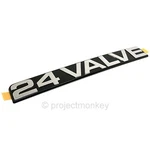 Jdm Toyota 91-97 Land Cruiser FJ80 Rear "24 Valve" Emblem Badge Genuine Part Oem. Fixed Price $34.99.