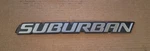 2000-2006 Chevy Suburban Rear Liftgate Emblem Nameplate. Fixed Price $32.50.