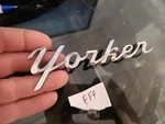 Vintage 1955 56 Chrysler New Yorker " Emblem Only 1547499 Oem Mopar. Fixed Price $28.99.