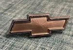 Vintage Chevy Bowtie Emblem Grill Badge 3 X 1 Silver. Fixed Price $16.00.