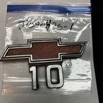 Vintage 1967-1968 Chevrolet C10 Front Fender Emblem ID#P-3893751. Fixed Price $65.00.