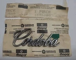 Cordoba Trunk Emblem Nameplate - Mopar # 4175495 Adhesive Attached. Fixed Price $15.00.