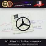 Gloss Black Mercedes Cls W218 Estate Rear Trunk Boot Lid Star Badge Emblem. Fixed Price $25.99.