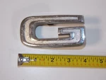 1972 1973 1974 1975 1976 Gmc Van Truck Hood Emblem Letter Script 3981491. Fixed Price $16.00.